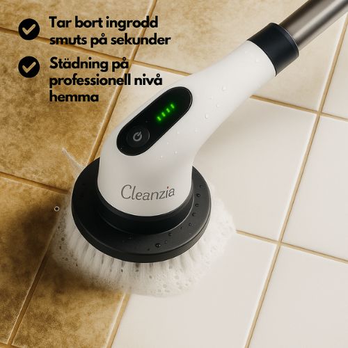 Cleanzia PowerScrub™ - Smartare städning för ett lugnare hem!