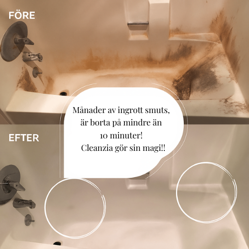 Cleanzia PowerScrub™ - Smartare städning för ett lugnare hem!